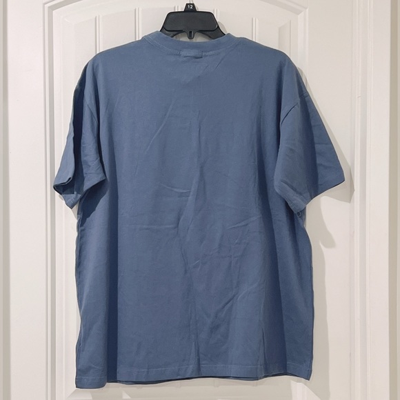 AELFRIC EDEN Wow Justfly Graphic Short Sleeve Goose T-shirt Men’s M Blue - Picture 4 of 6